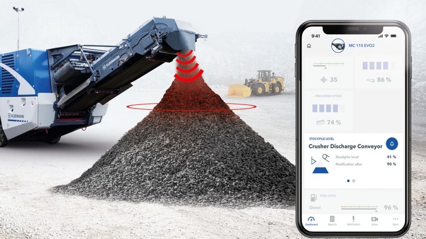 SPECTIVE CONNECT extended by stockpile monitoring function